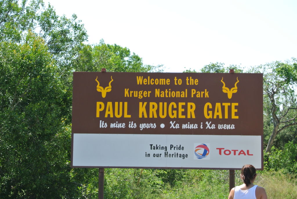 Paul Kruger gate into Kruger National Park