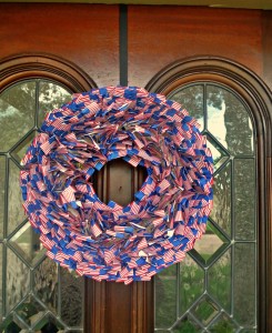 pinterest project patriotic holiday decorations fourth of july mini flag wreath