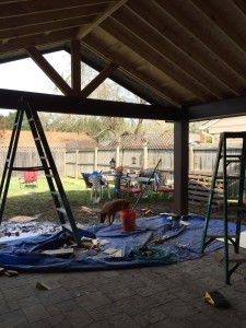 Infinite construction patio pavers backyard
