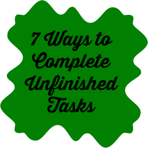 my life such as it is clip art 7 ways to complete unfinished tasks