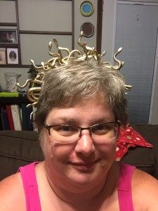 my life such as it is halloween 2015 medusa headpiece