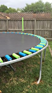 pinterest idea diy my life such as it is trampoline safety pool noodles