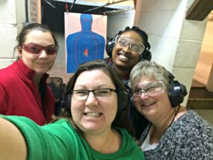 g2g gun range, my life such as it is, gno, girls night out 